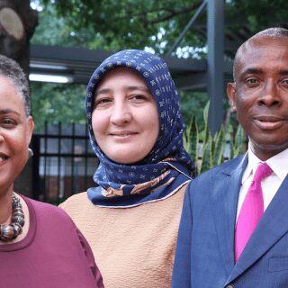 Our Workforce Chaplains: Rev. Aquanetta Hicks, Dr. Sarah Tuba Alpat, Rev. Dr. Cletus Aakol